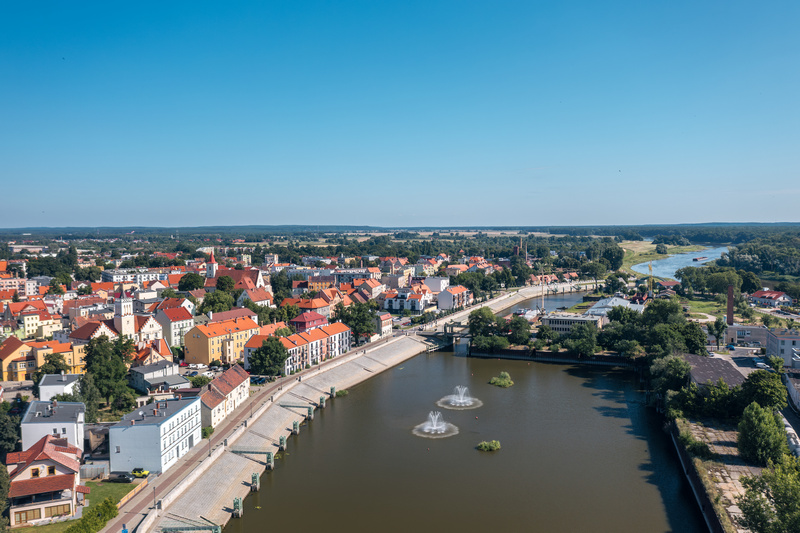 Widok miasta Nowa Sól