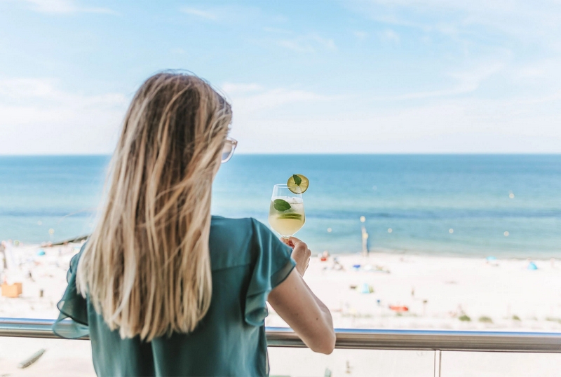 Marine Hotel w Kołobrzegu z widokiem na morze