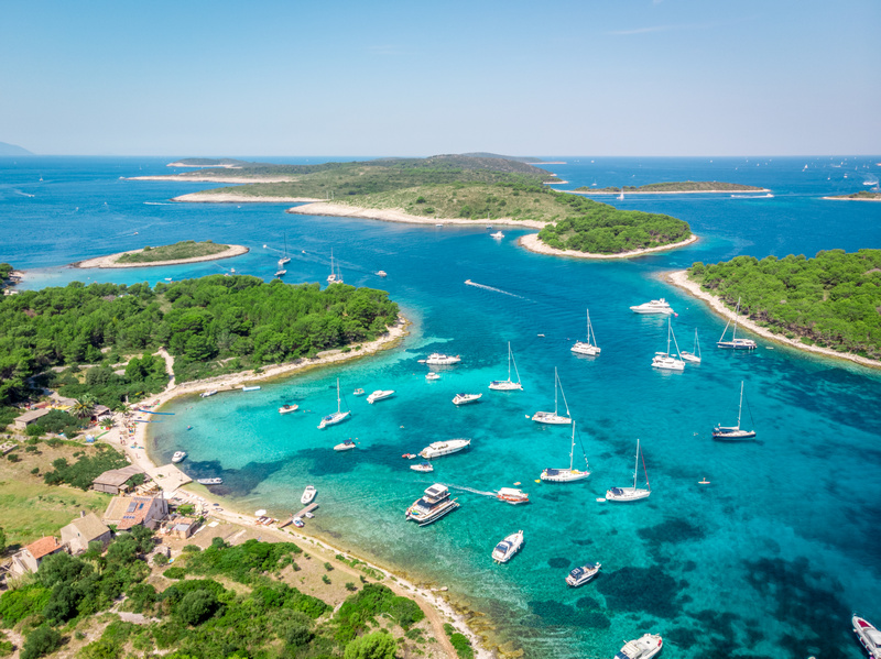 Chorwacja z lotu ptaka
