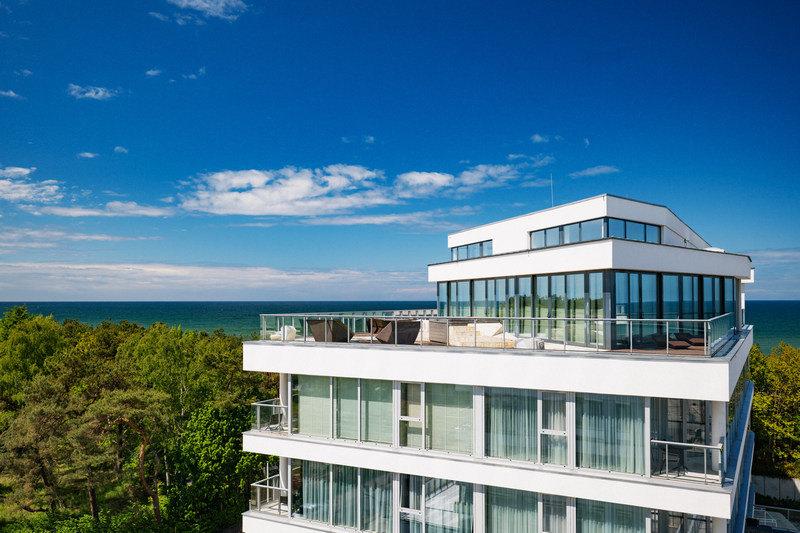Budynki Dune Beach resort w Mielnie