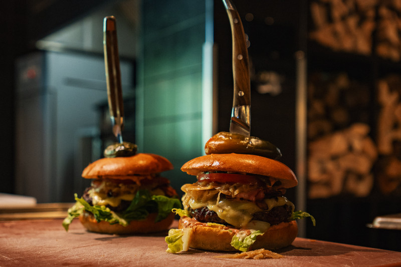 Burgery w hotelu w Szczyrku