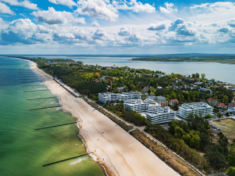 Dune Beach - noclegi między morzem i jeziorem