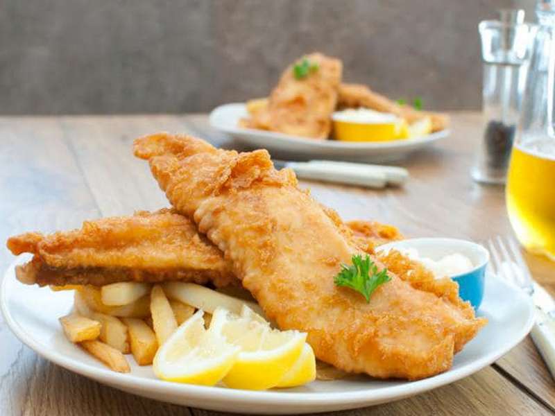 Ryba w restauracji Neptun w Świnoujściu