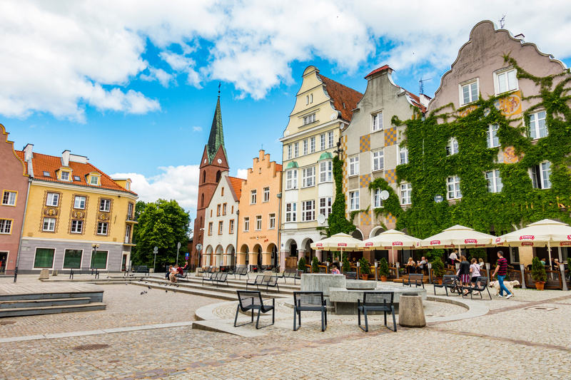 Rynek w Olsztynie