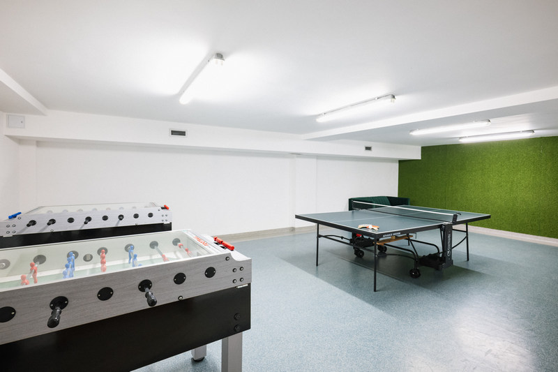 Sala gier w hotelu w Świeradowie