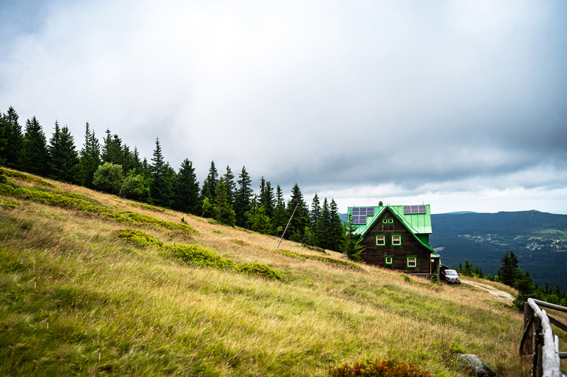 Schronisko górskie w czeskich Karkonoszach