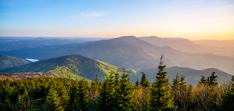 Widok na Beskidy
