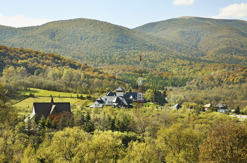 Widok na Ustrzyki Górne