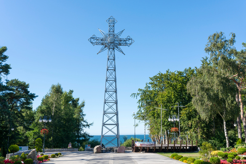 Widok na charakterystyczny punkt w Pustkowie