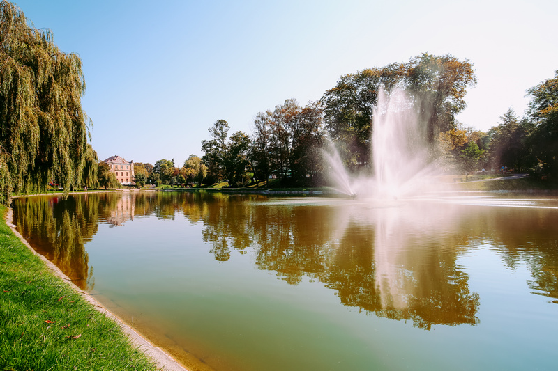 Park Staszica w Kielcach
