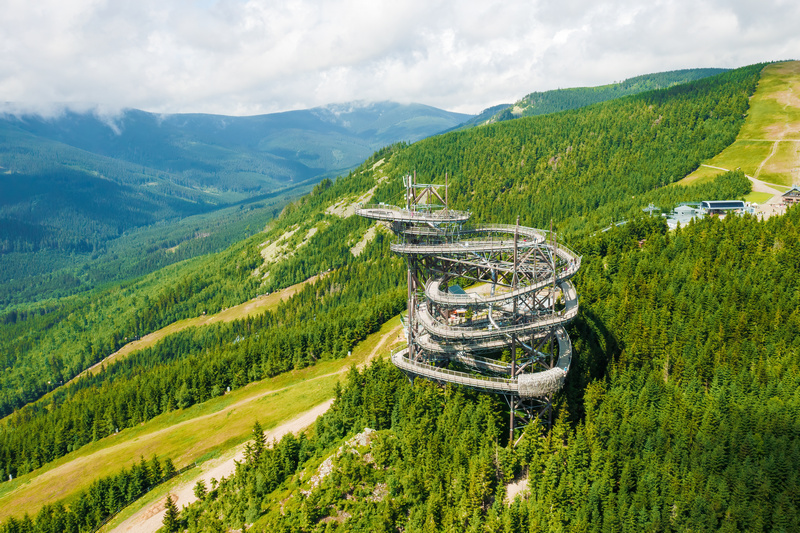 Sky walk w Dolni Morava
