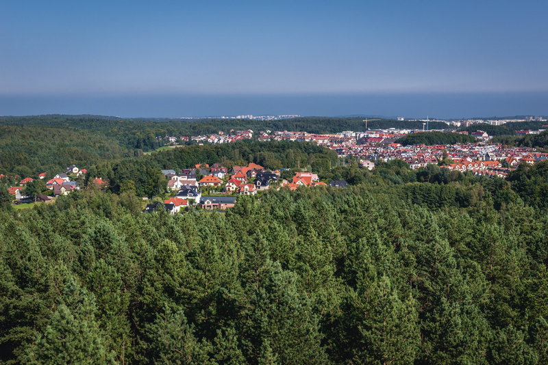 Widok ze wzgórza Donas