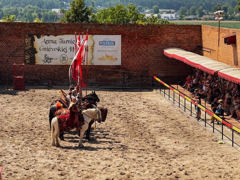 Turniej rycerski w hotelu Zamek Gniew