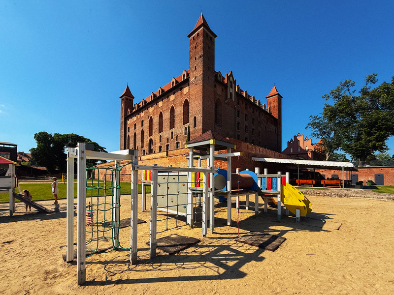 Plac zabaw w hotelu Zamek Gniew