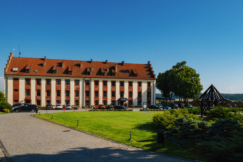 Budynek Pałacu Marysieńki w Hotelu Zamek Gniew