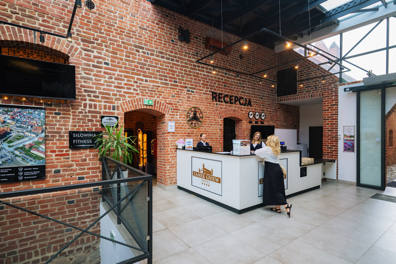 Recepcja Hotelu Zamek Gniew