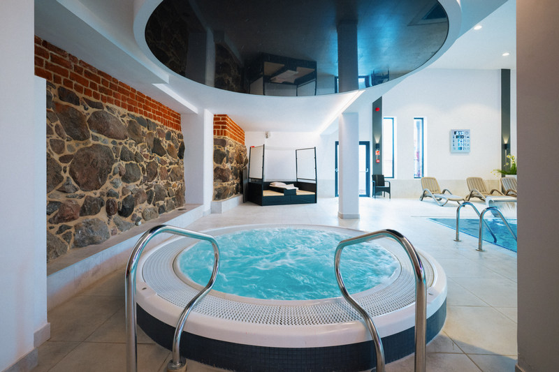 Jacuzzi w hotel Zamek Gniew