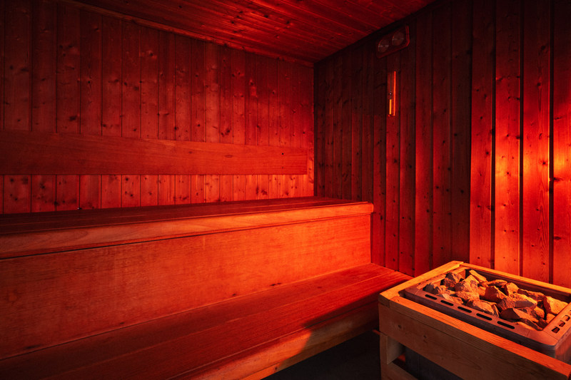 Sauna fińska w hotelu Zamek Gniew