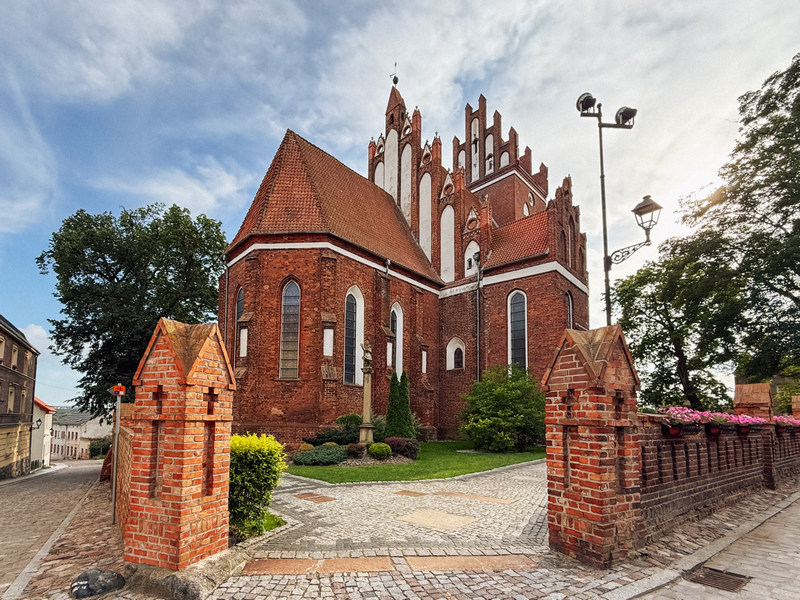 Zabytkowy kościół w Gniewie