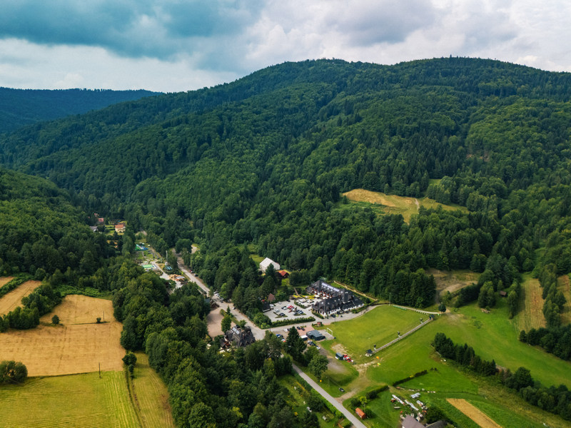 Hotel Czarny Groń w Beskidzie Niskim