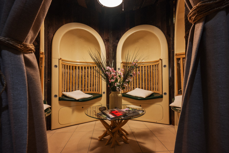 Przytulne wnętrze hotelowego SPA