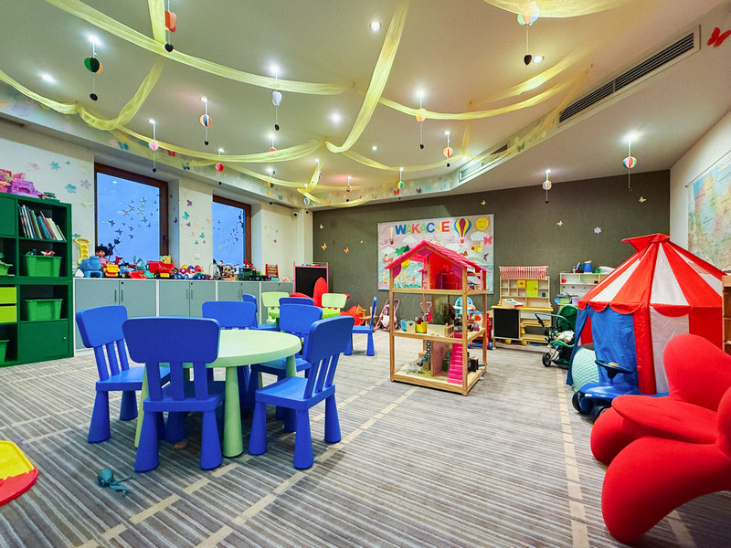 Sala zabaw dla dzieci w hotelu w Beskidach