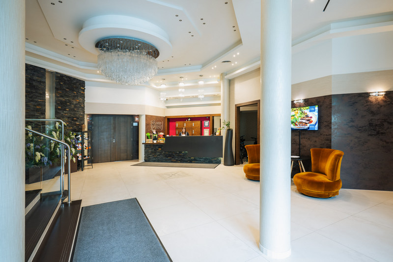 Recepcja hotelu Czarny Groń