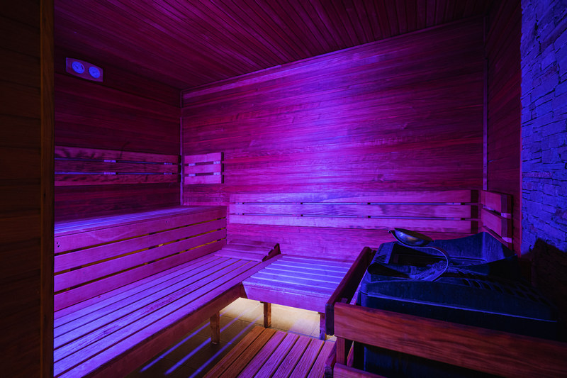 Sauna fińska w hotelu