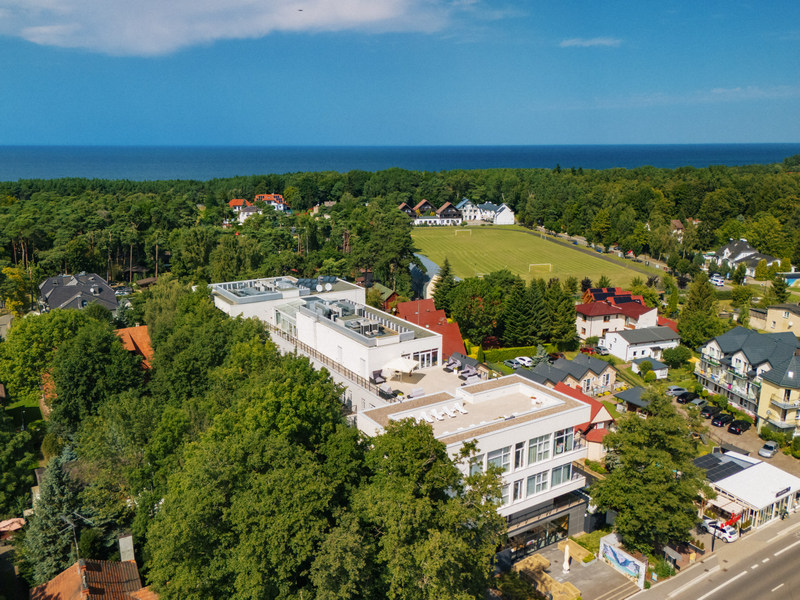 Aparthotel w Mielnie nad morzem i nad jeziorem