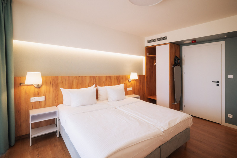 Klimatyzowany pokój w resorcie nad morzem