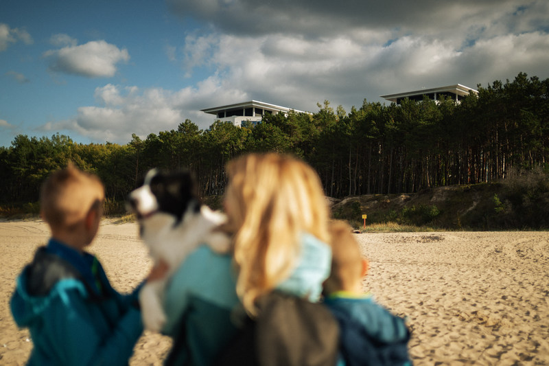 PINEA Resort od strony plaży