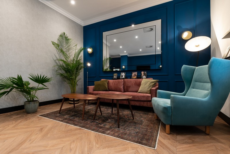 Nowoczesne i przytulne wnętrze Tulip Residences Warsaw Targowa
