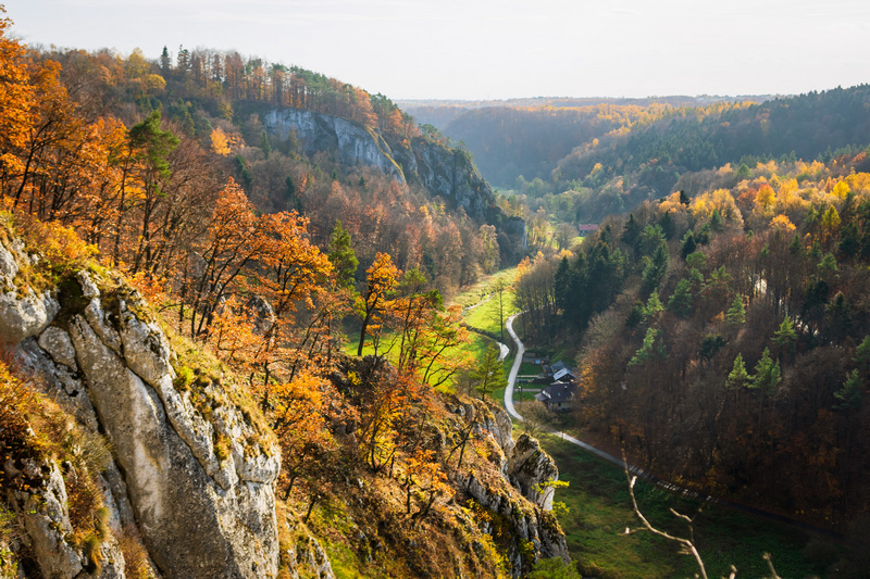 Ojcowski Park Narodowy jesienią