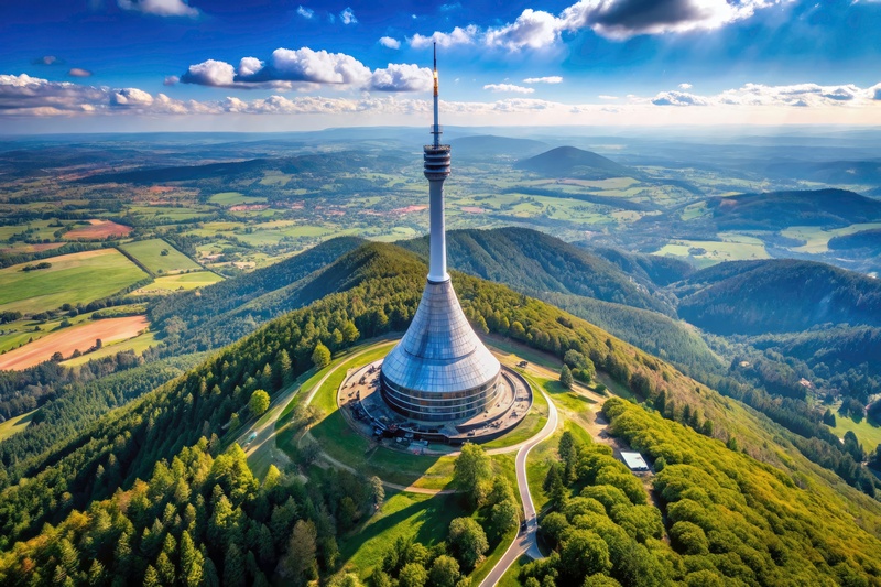 Wieża na Górze Ještěd