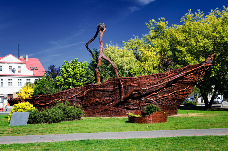 Wiklinowa żaglówka w Nowym Tomyślu