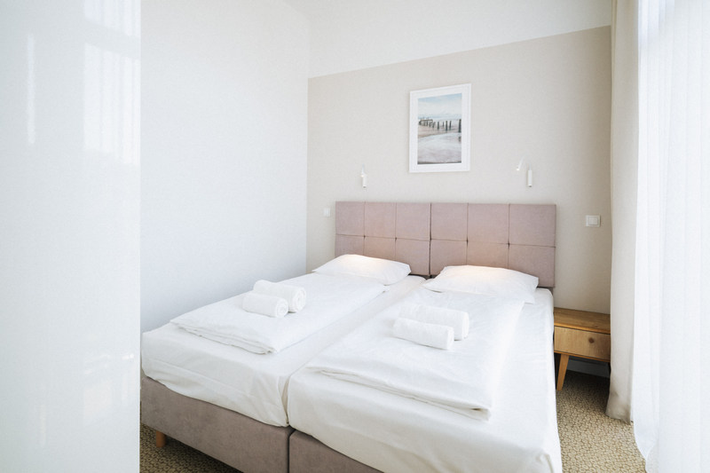 Apartament z osobną sypialnią w Mielnie