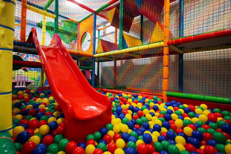 Małpi gaj w sali zabaw w hotelu w Białce Tatrzańskiej