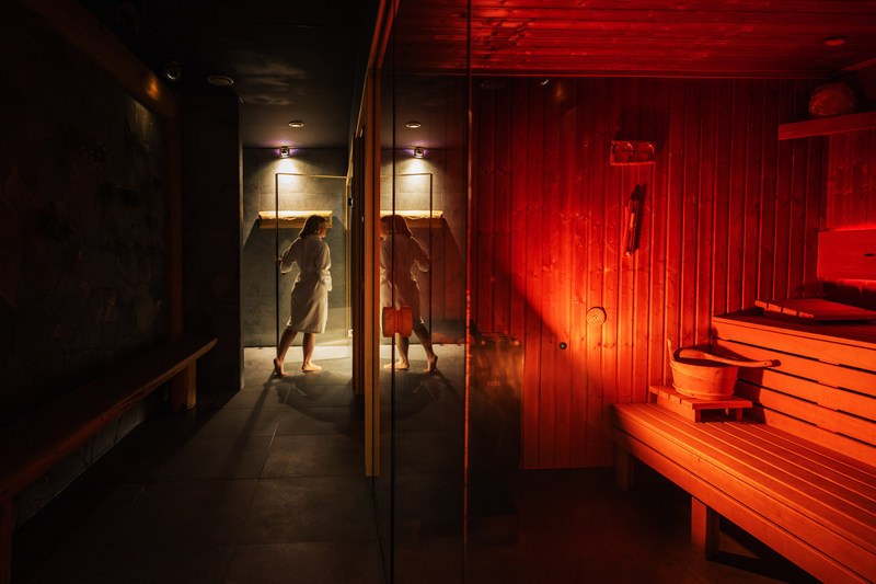 Strefa saun w hotelu w Białce Tatrzańskiej