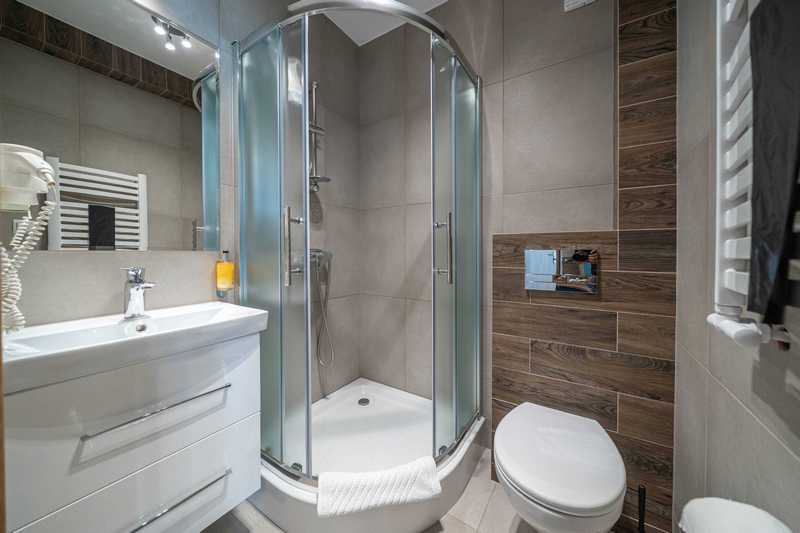 Łazienka w hotelu w Białce Tatrzańskiej