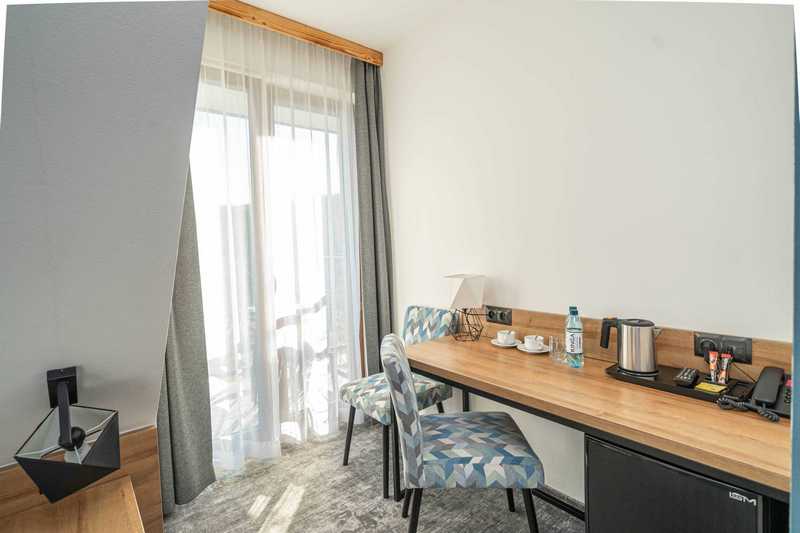 Pokój z lodówką w hotelu w Białce Tatrzańskiej