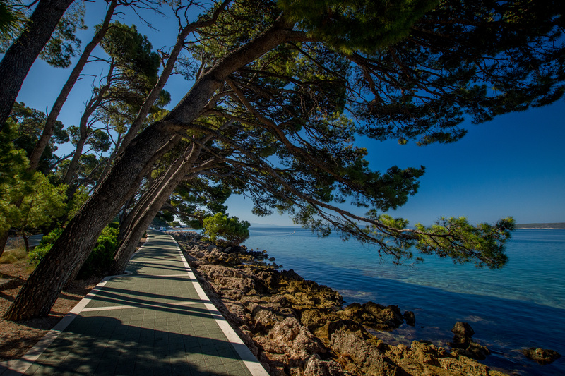 Droga nad morzem w Breli