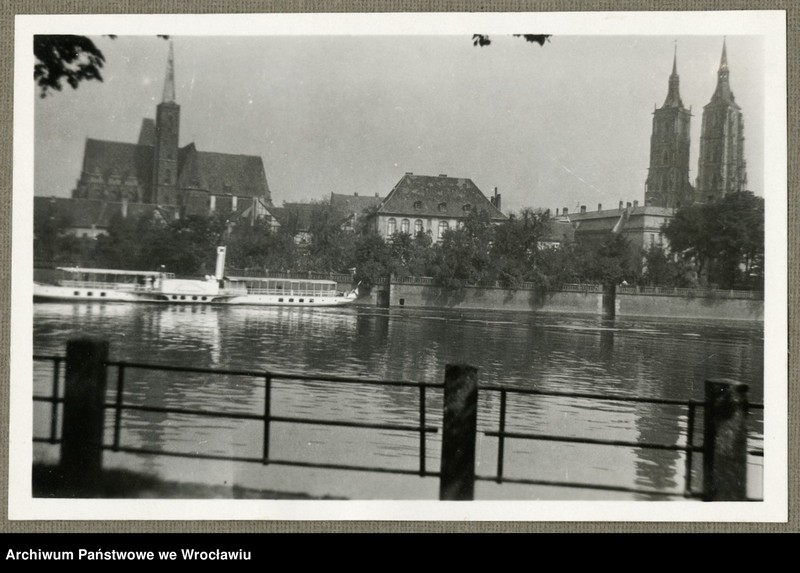 Ostrów Tumski w 1929 roku