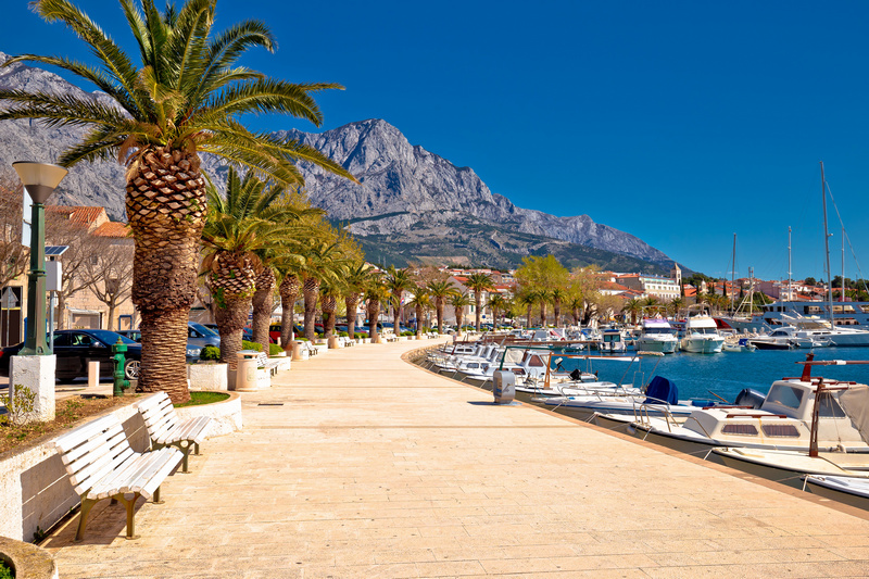 Panorama w Baškiej Vodzie

