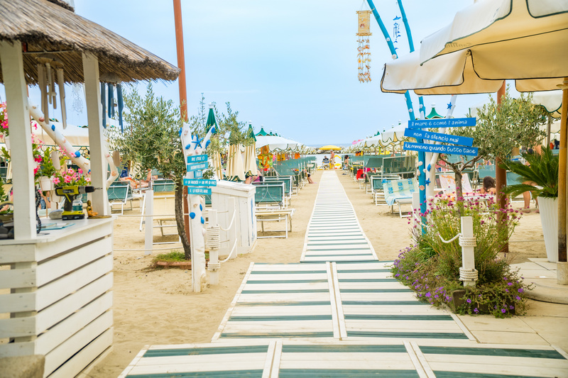 Plaża w Cesenatico
