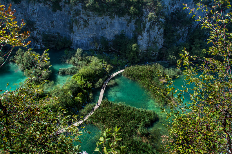  Plitwickie Jeziora z lotu ptaka