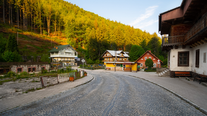 Ulica w Międzygórzu