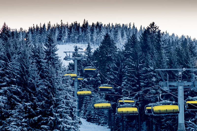 Wyciąg narciarski na Czarnej Górze