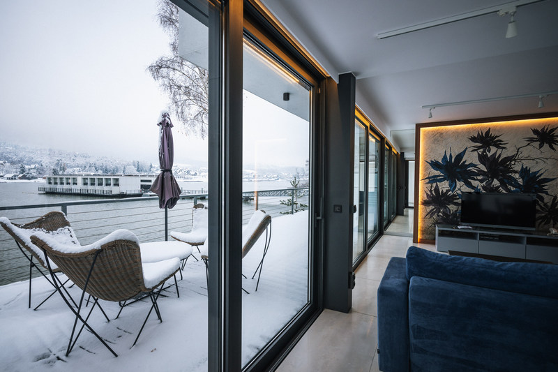 Apartament z widokiem na jezioro w Gródku nad Dunajcem