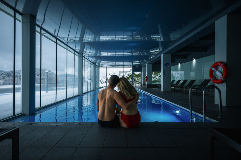 Hotel nad Jeziorem Rożnowskim z basenem