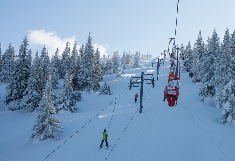 Wyciąg krzesełkowy dla narciarzy